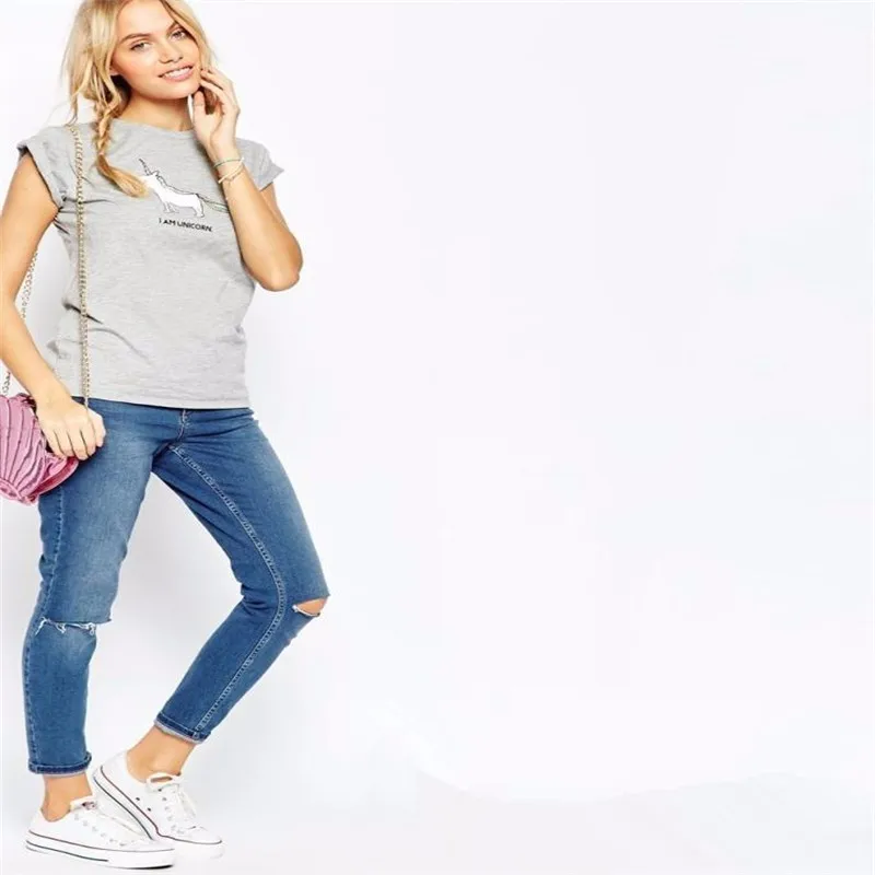 New Design Fashion Unicorn Women T Shirts European Style Short Sleeve O-Neck Tees Tops Cotton 6 New Design Fashion Unicorn Women T Shirts European Style Short Sleeve O-Neck Tees Tops Cotton 6