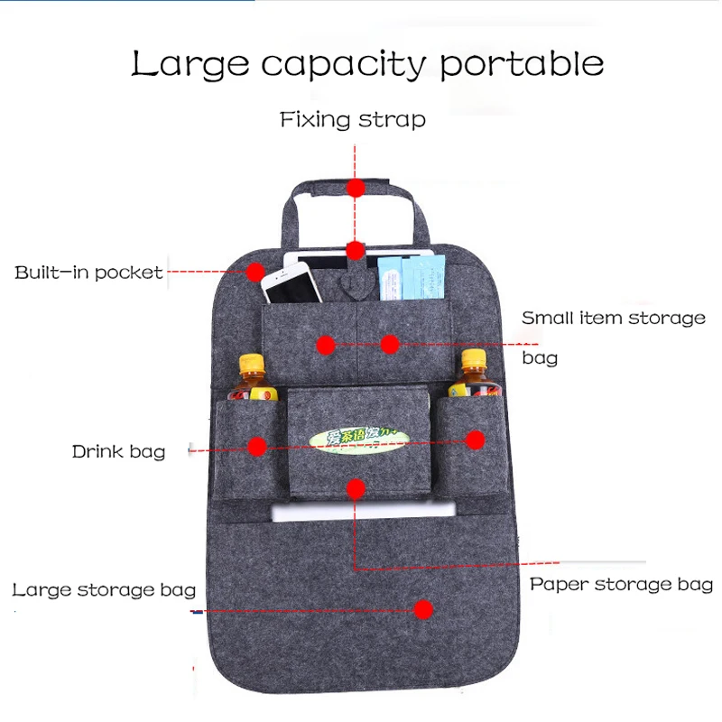 Автомобильный органайзер, сумка для хранения сидений, висячие Сумки, автомобильная сумка на спинку кресла, безопасность детей, многофункциональная сумка для сидений