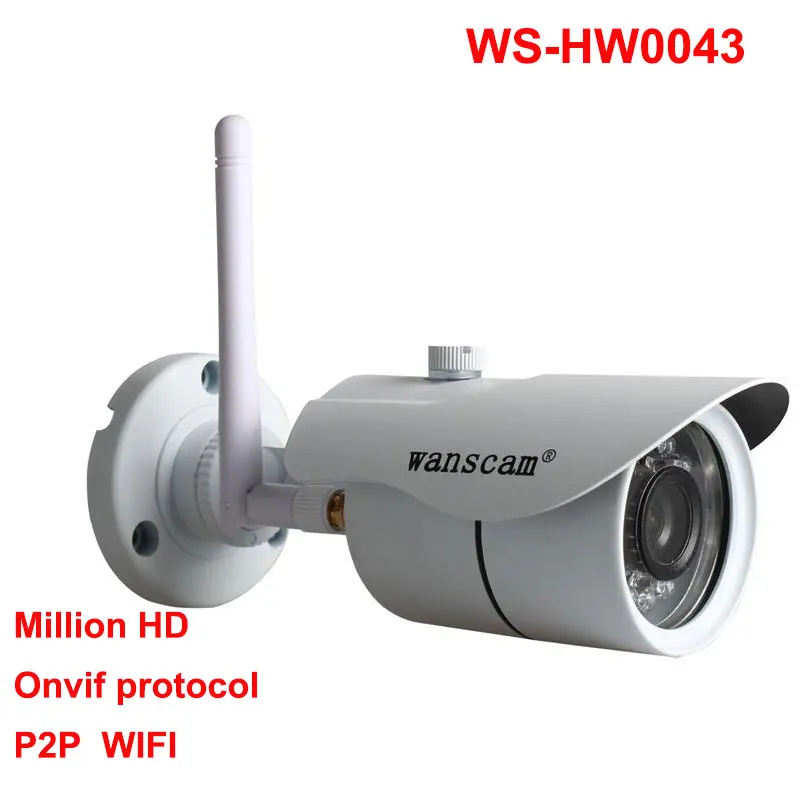 

BEST SALE!! Wanscam HW0043 P2P Outdoor Waterproof IP66 Bullet HD 1MP