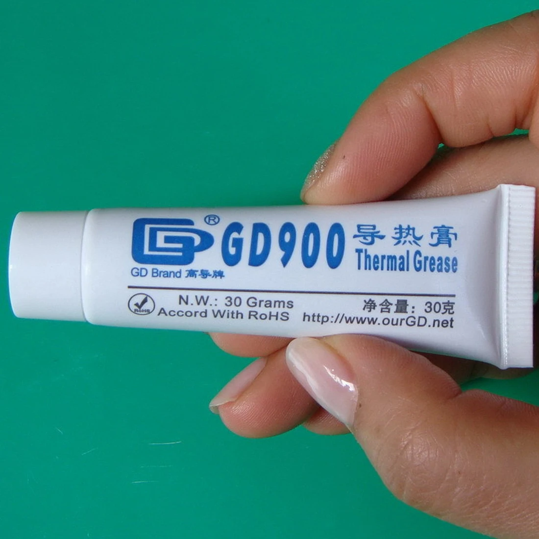 Высокая производительность GD900 термопаста 30 г Серый Соединение силикона для компьютера настольный процессор теплоотвод