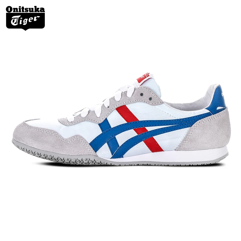 Original Onitsuka Tiger Unisex Sports Sneakers Running Shoes SERRANO D109L-0142 Series Hot Sale Free Shipping
