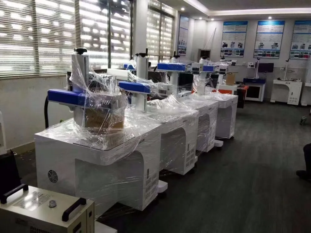 BCXlaser 30 Вт волоконная лазерная маркировочная машина для металла и пластика маркер