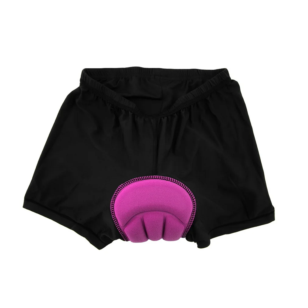 Женское Велосипедное нижнее белье, гелевое 3D мягкое короткие брюки шорты, розовый цвет
