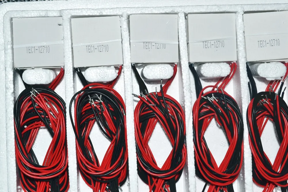 

Free Shipping 100w Tec1 12710 12v 10a Tec Thermoelectric Cooler Peltier (tec1-12710) If You Want Good Quality, Please Choose Us