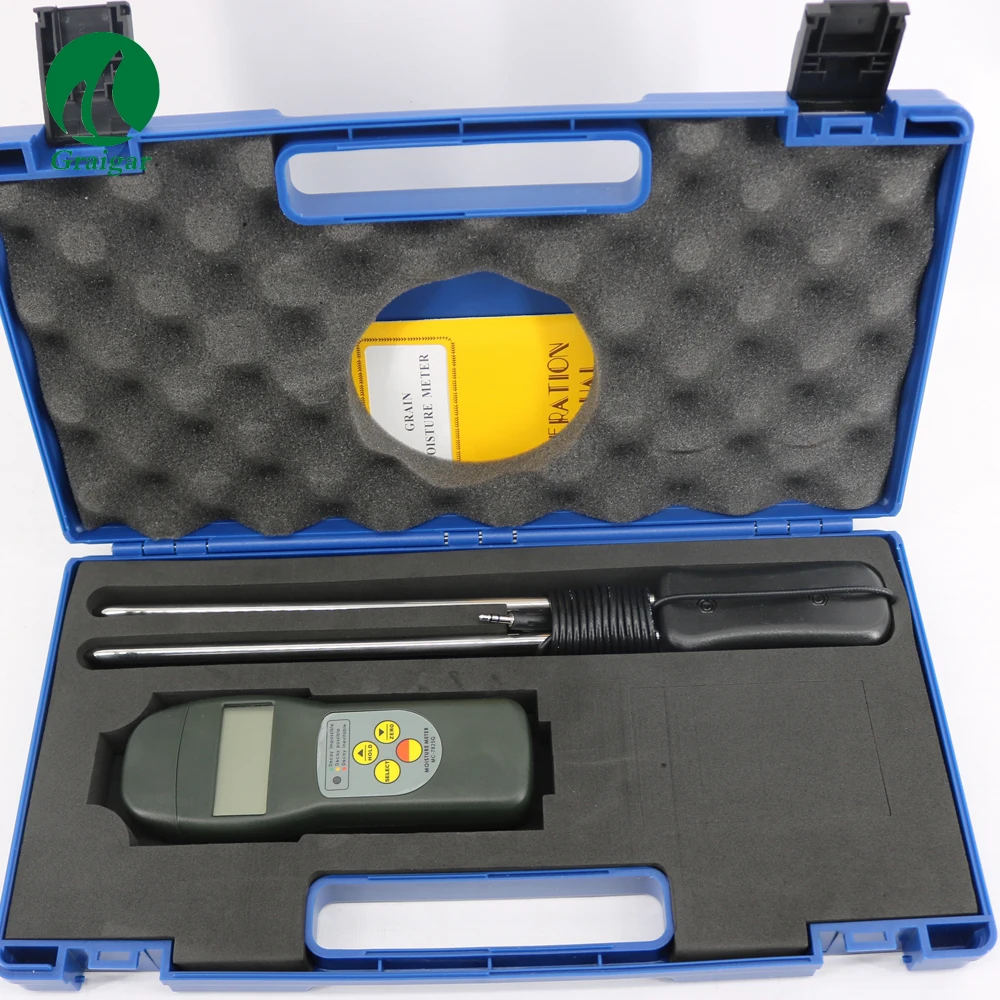 

Grain Moisture Meter MC-7825G Tester Grain Moisture Meter fast and accurate measurement of moisture and temperature