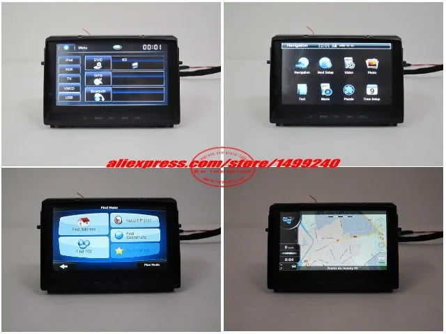 Для Land Rover Discovery 3 LR3-Автомобильный gps NAVI навигационная система стерео dvd-плеер " HD сенсорный экран Bluetooth iPod AUX USB
