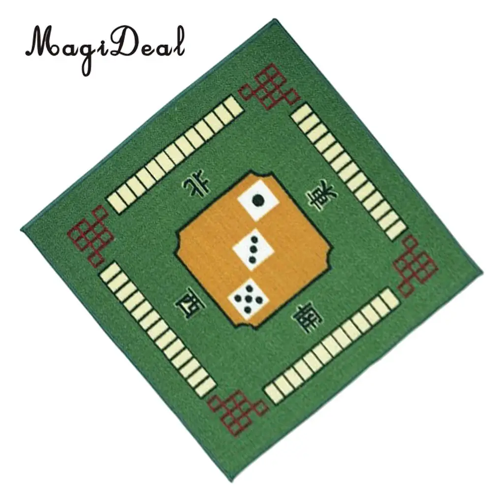Стол-маджонг матовая скатерть Бытовая тишина анти-скольжение 79x79 см карточная игра для друзей семейная вечерние Новинка игрушка