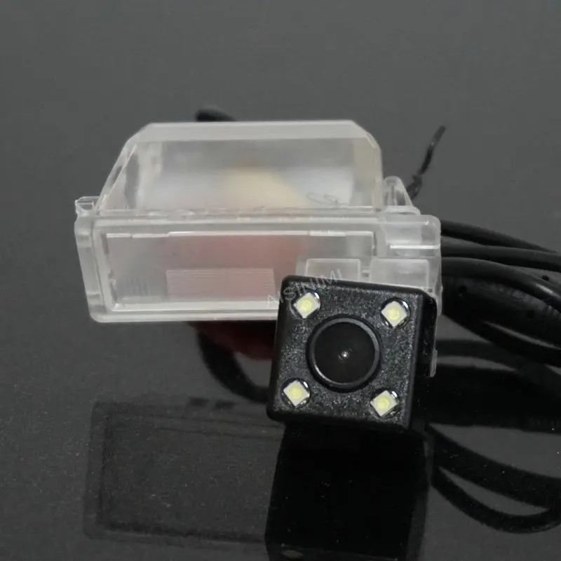 Для FORD KUGA камера заднего вида с парковочной линией Водонепроницаемая камера ночного видения 4LED CCD