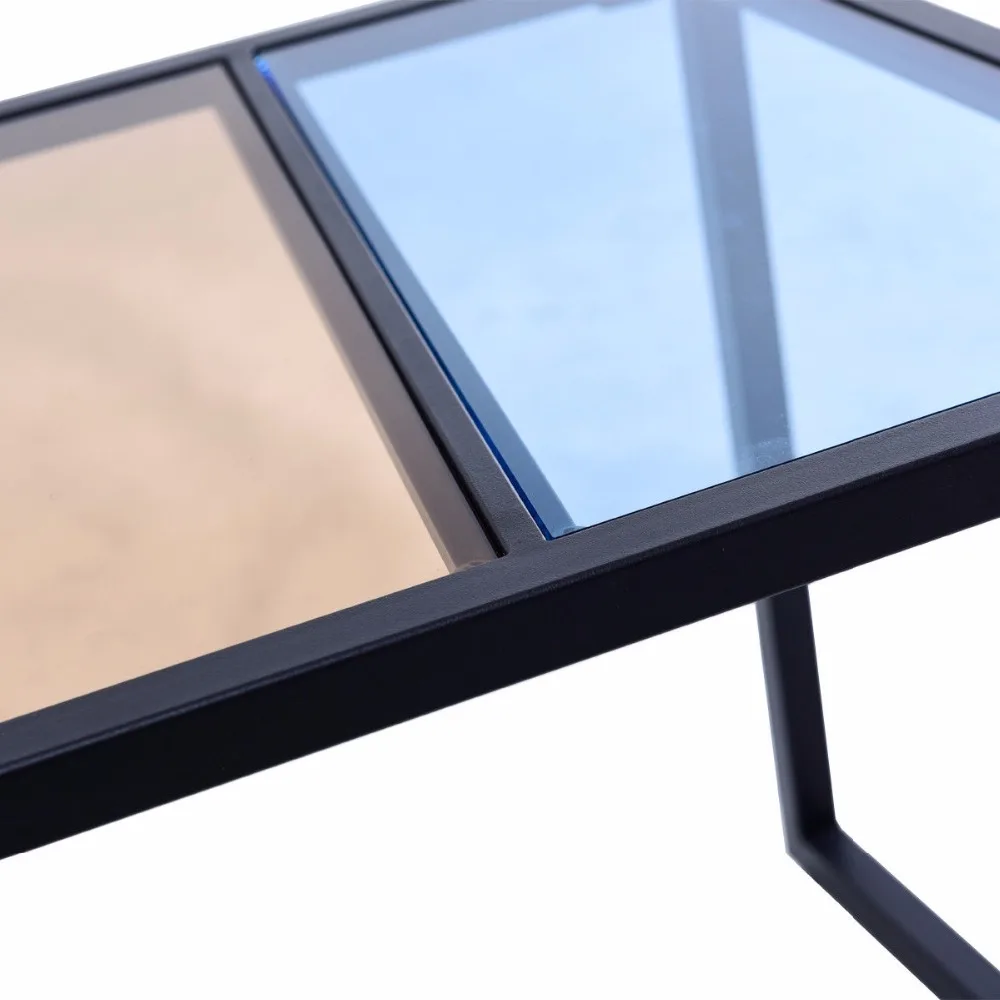 Giantex Square Side End Table Tempered Glass Top Metal Frame Coffee Tables Modern Living Room Furniture HW57283 Giantex Square Side End Table Tempered Glass Top Metal Frame Coffee Tables Modern Living Room Furniture HW57283