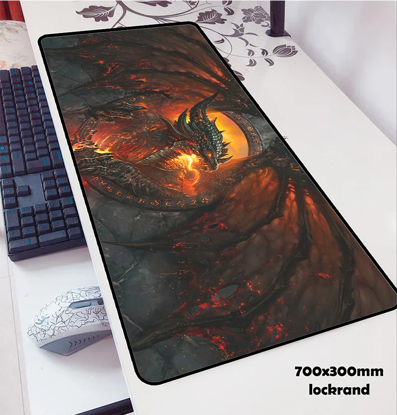Коврик для мыши Hearthstone 700x300x3 мм коврик ноутбука компьютера массивный узор игровой