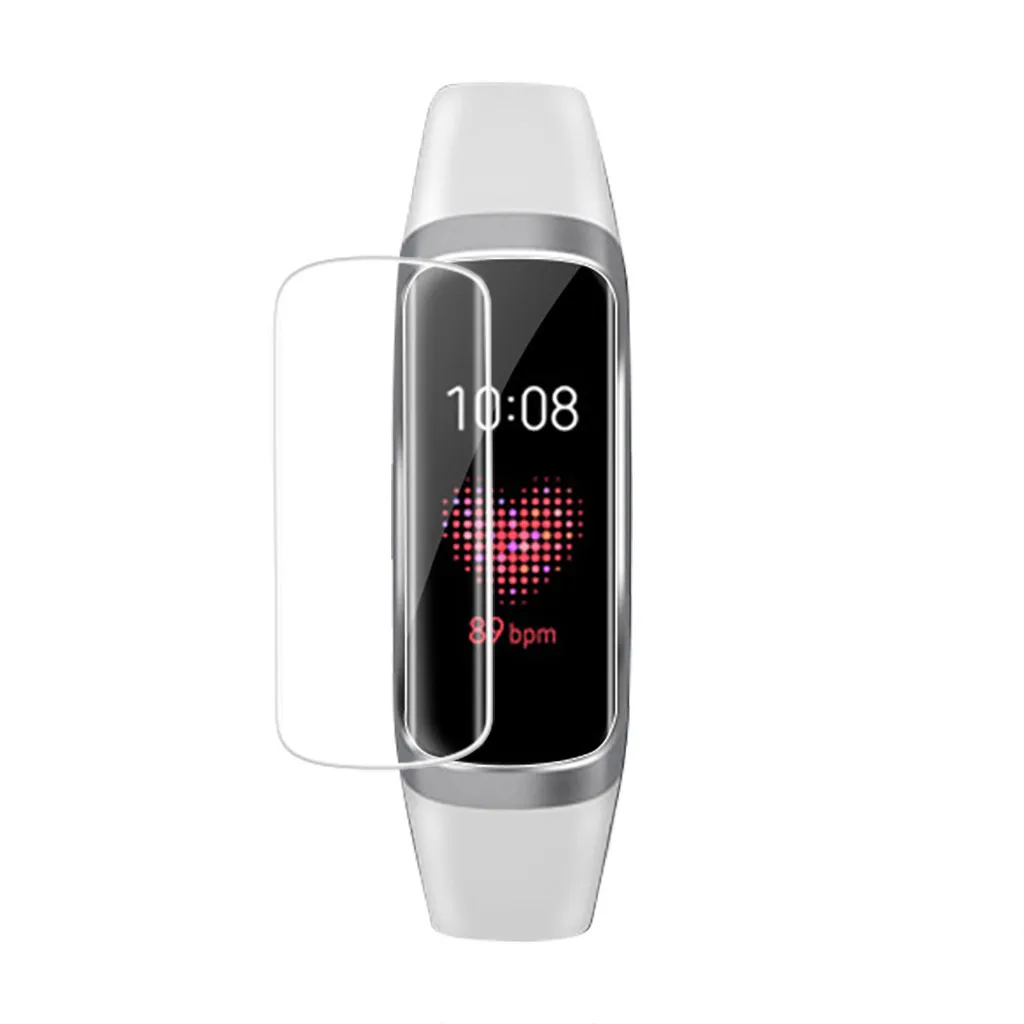 3PC Automatic repair Screen Protector Soft TPU Membrane For Samsung Galaxy Fit-e//R375 Protective Smart Watch#20