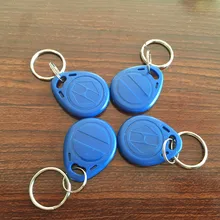 50 шт. 125 кГц перезаписываемый T5577 радиочастотные Брелоки для ключей/тег для гостиничная ключ