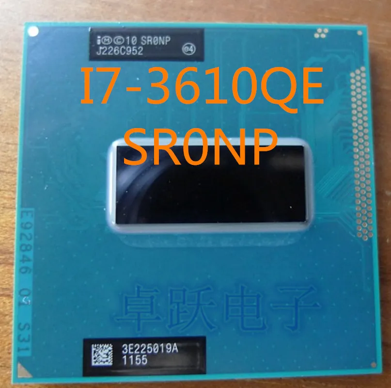 I7-3610QE процессор SRONP I7-3610QE процессор 2,30 ГГц L3 = 6 м четырехъядерный процессор