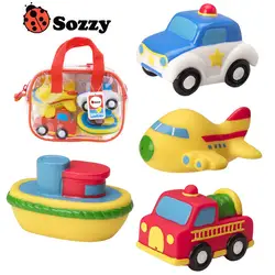 Sozzy винил Для ванной распыления воды всплеск поплавок душ игрушка squirters для ванной морских животных автомобиля Классические игрушки