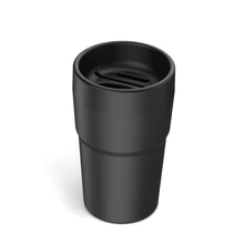 Четыре-в-одном Прокат многофункциональный простой дизайн ковша коробка для хранения трубки автомобиля ткани окна автомобиля мусорный бак для автомобильный держатель поставки