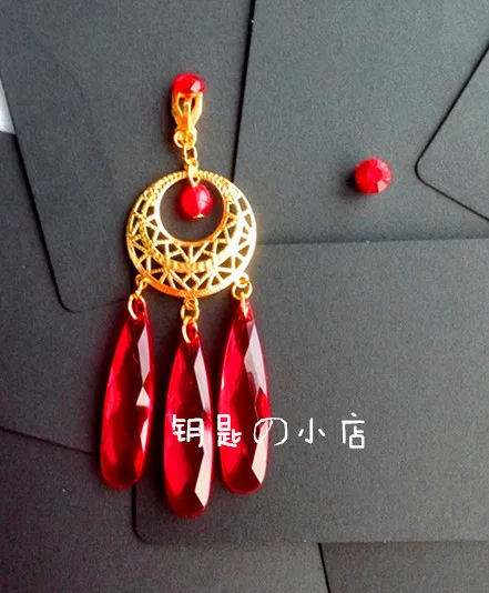 1 пара серьги-клипсы с мечом для танцев Touken Ranbu Lzuminokamikanesada | Украшения и аксессуары