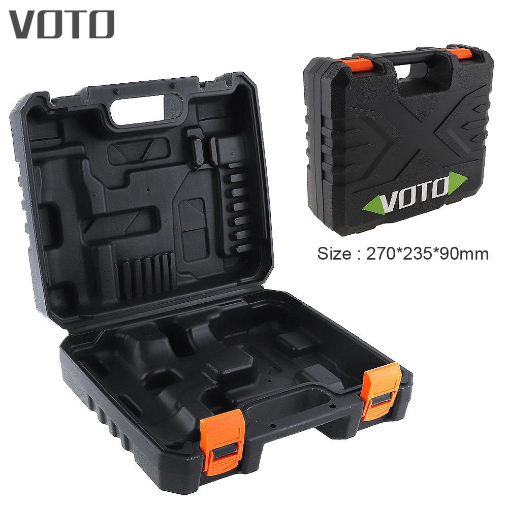 VOTO Power Tool Suitcase 21V Dedicated Tool Box Holder Storage Case with 270mm Length for Lithium D