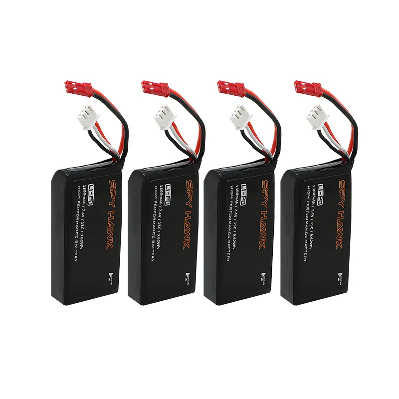 4 шт. Hubsan h301s Cheerson cx-35 CX35 Липо 7.4 В 1300 мАч 15C RC Quadcopter запасной Запчасти | Игрушки и