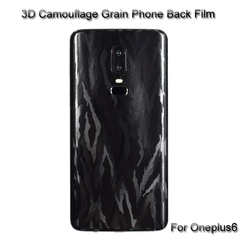 For Oneplus6 Camouflage Grain Back Film Protective Phone