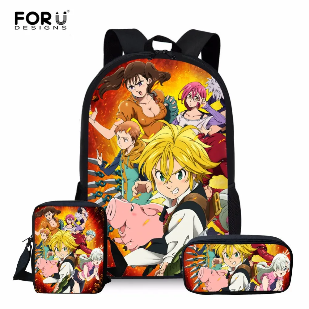 seven deadly sins bookbag