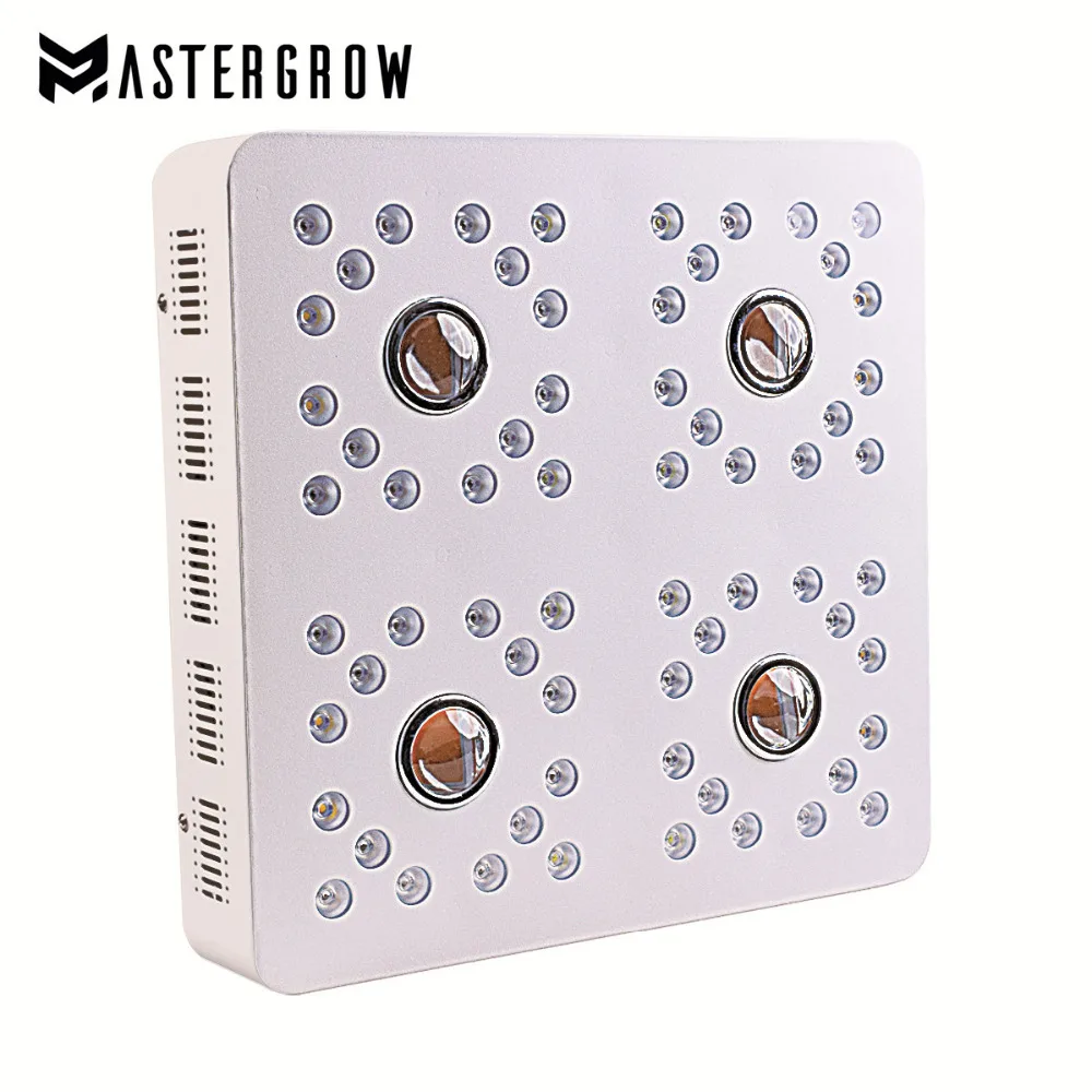 MasterGrow SUN II 2000 Вт Диммируемый COB и двойной светодиодный светильник для выращивания полный спектр 410-730nm для комнатных растений и цветов