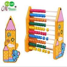 2016 wooden children early education mathematics calculation frame abacus toy math toys wholesale