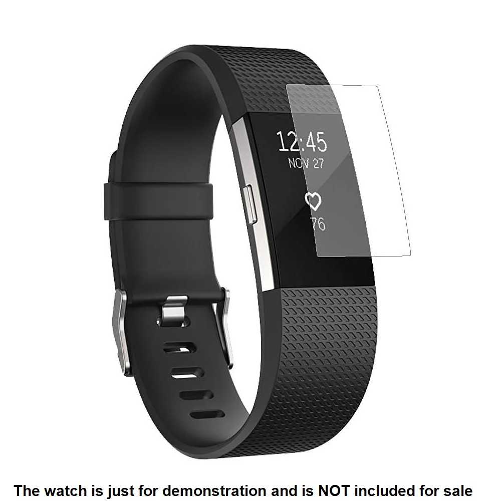 Прозрачная защитная пленка для ЖК-экрана 3 шт. Защитная Fitbit Charge 2 Charge2 аксессуары
