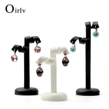 

Oirlv 2018 new free shipping white earring jewelry display holder exhibition showcase