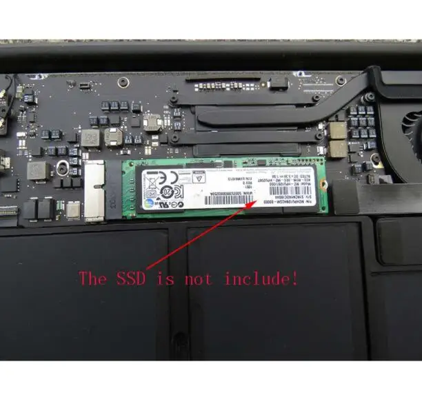 SSD адаптер M2 на SSD для MacBook Air 2013 M.2 MKey PCIe X4 NGFF на SSD для ноутбука Apple