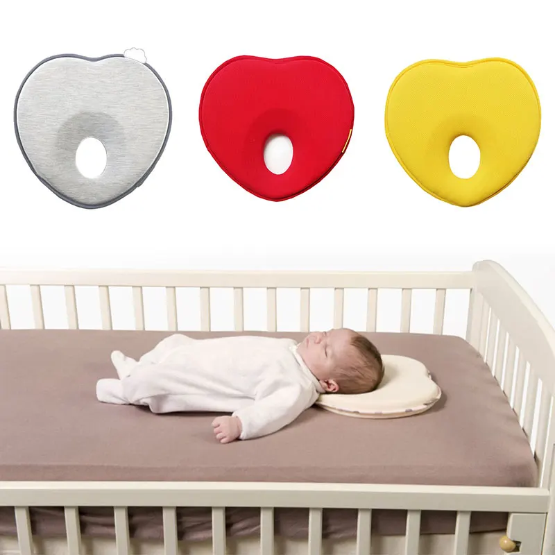 

2018 Hot Baby Pillow Infant Toddler Sleep Positioner Anti Roll Cushion Flat Head Neck Pillow Protection Newborn Almohadas Bebe