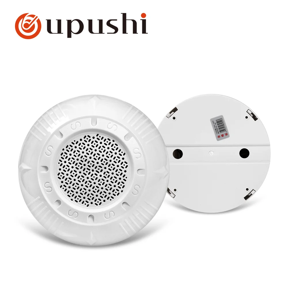 Us 19 8 Cheap 6 Inch In Ceiling Speakers 10w Roof Loudspeaker Input Usb Mp3 Player Ceiling Speaker Public Broadcast Background Music In Public