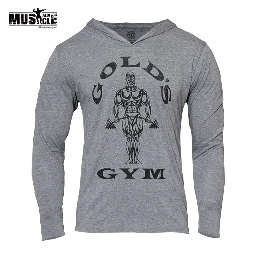 Golds Gyms Clothing Men Hoodies Bodybuilding Sweatshirt Hoodies Men