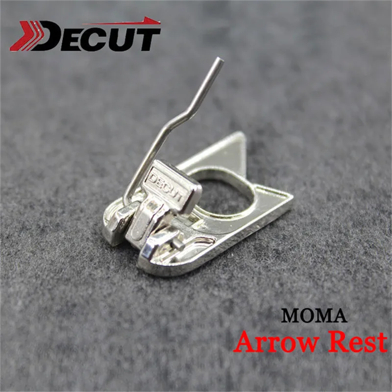 

1pc Archery Recurve Bow Arrow Rest Stainless Steel Material Paste Type MOMA Arrow Rest For Bow Hunting Shooting Accessories