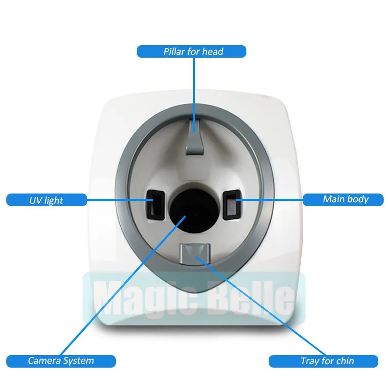 Умная Система анализатор здоровья кожи цифровой 3D сканер волшебное зеркало 3D для клиническое использование