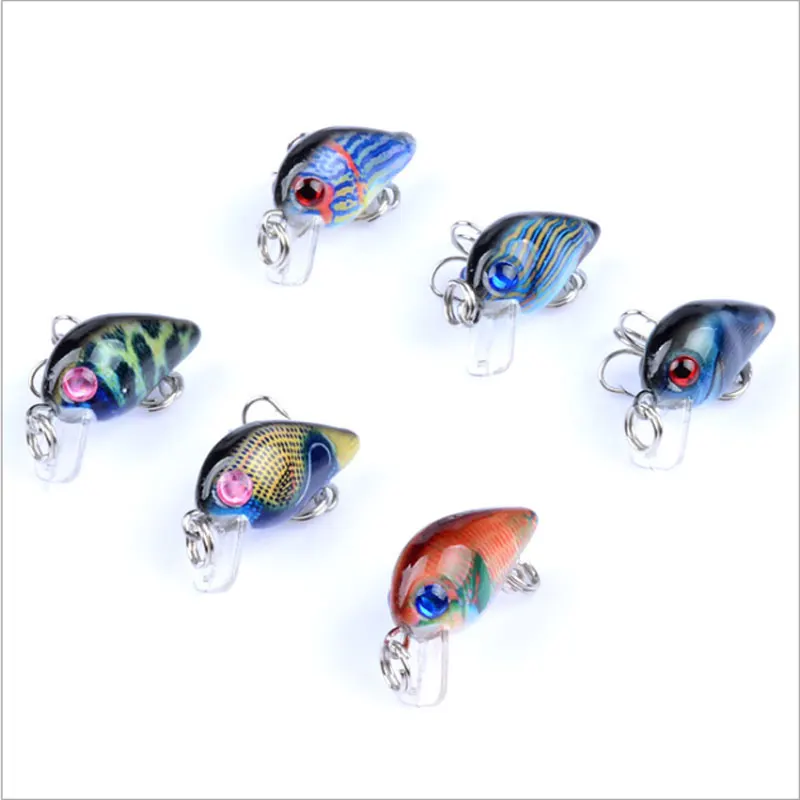 

Factory manufacture 3cm 1.5g Crankbait Fishing Lure Artificial Crank Hard Bait Topwater Minnow Fishing Wobblers Japan Fish Lures