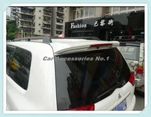 ABS PRIMER CAR REAR TRUNK LID AERO WING SPOILER FOR Mitsubishi Pajero Sport 2010 2011 2012 2013 2014 2015 BY EMS (With Lamp)