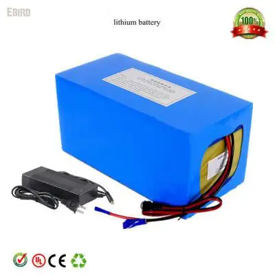 Discount Free Customs Tax 52V Shark Battery Pack 52V 14Ah Ebike Battery lithium ion battery 14S 4P with charger 11