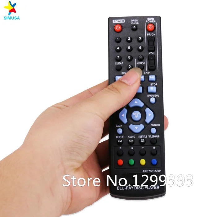 Пульт дистанционного управления AKB73615801 для LG Blu Ray DVD проигрыватель музыкальных