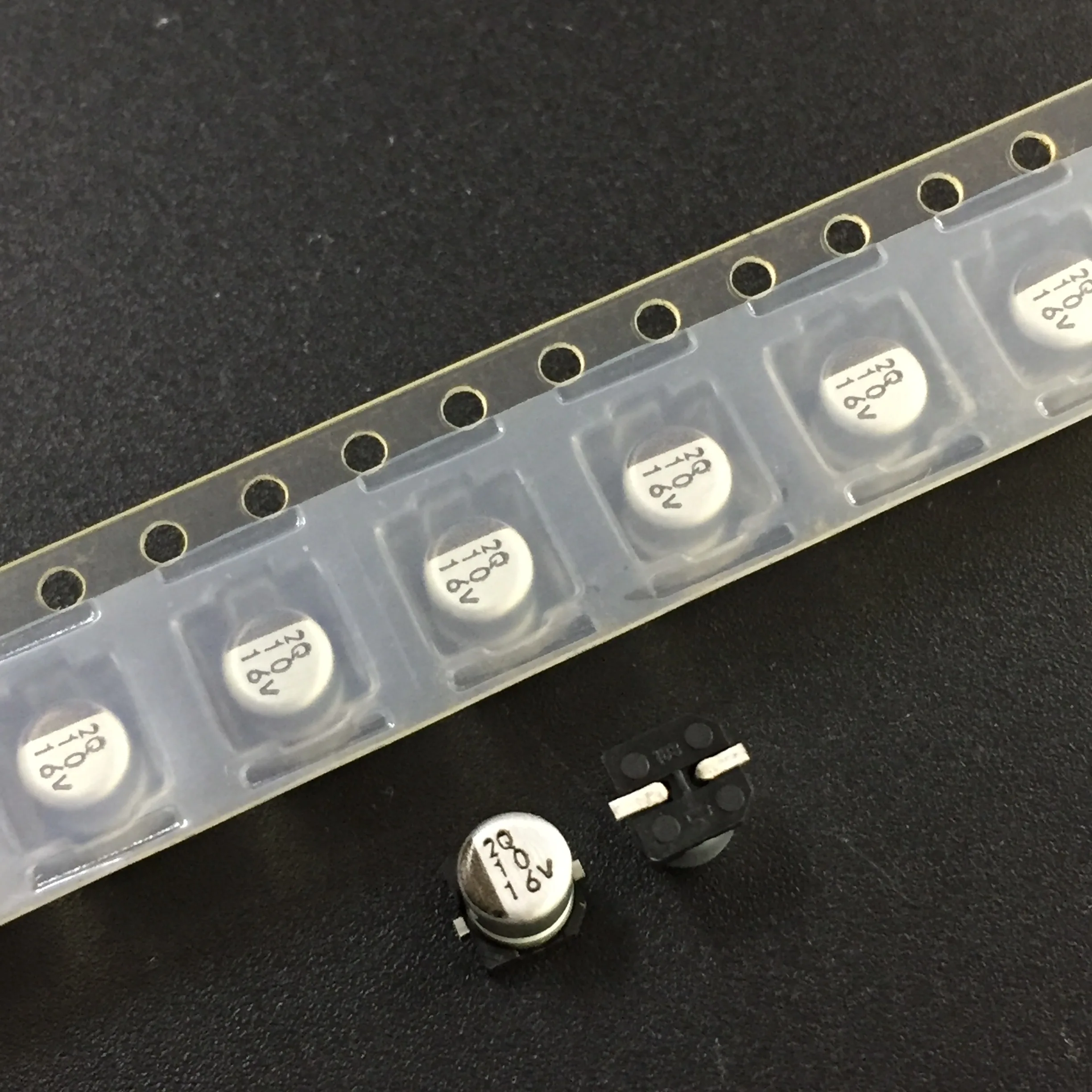 200pcs 16V 4.7uF 16V ELNA RV2 4X5.3mm SMD Electrolytic Capacitor