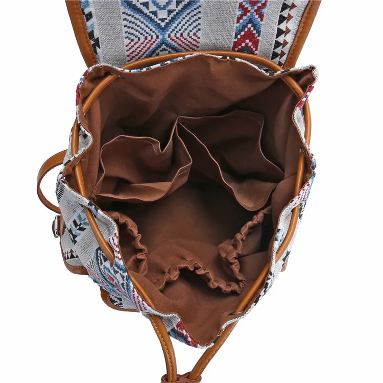 BOHO Gypsy Backpack Women Bohemian mochila Travel Backpack Ethnic Hippie Mummy Diaper Bag Girls School Bag (11)