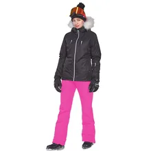 Phibee лыжный костюм, водонепроницаемые штаны+ куртка, набор зимних видов спорта, утолщенная одежда, лыжный костюм для взрослых s