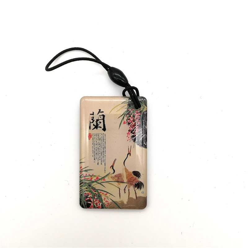 

RFID EM4305 Blank Card keyfobs 125KHZ Token Tag Keychain Rewritable For Copier Duplicator Cloner Access Control Card(1Pcs )