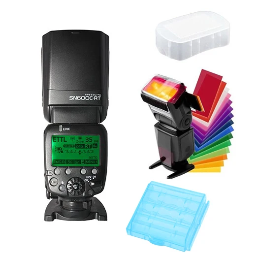 

Shanny SN600C-RT flash 2.4G wireless radio module ,slave speedlite,GN60,HSS,TTL for Canon 550D 600D 750D 6D 5D Mark III 5DSR