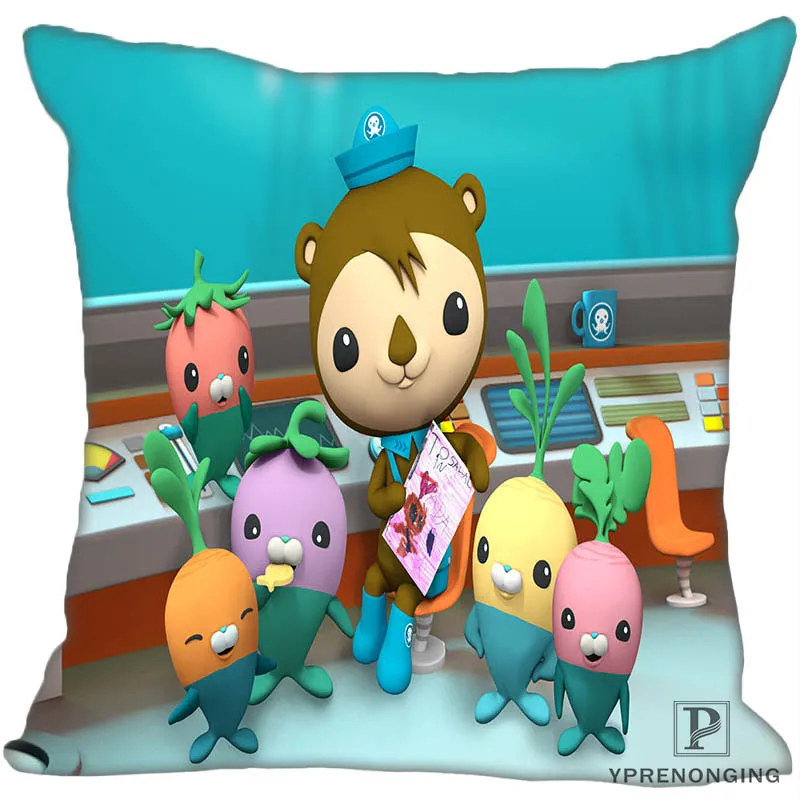 Заказная декоративная наволочка Octonauts octoptood квадратная Наволочка на молнии 35X35,40x40,45x45 см(с одной стороны) 180522-17-21