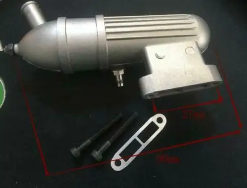 1/10 12A S15A S15601 Nitro Engine Muffler Exhaust Tuned pipe for Hpi kypsho SH