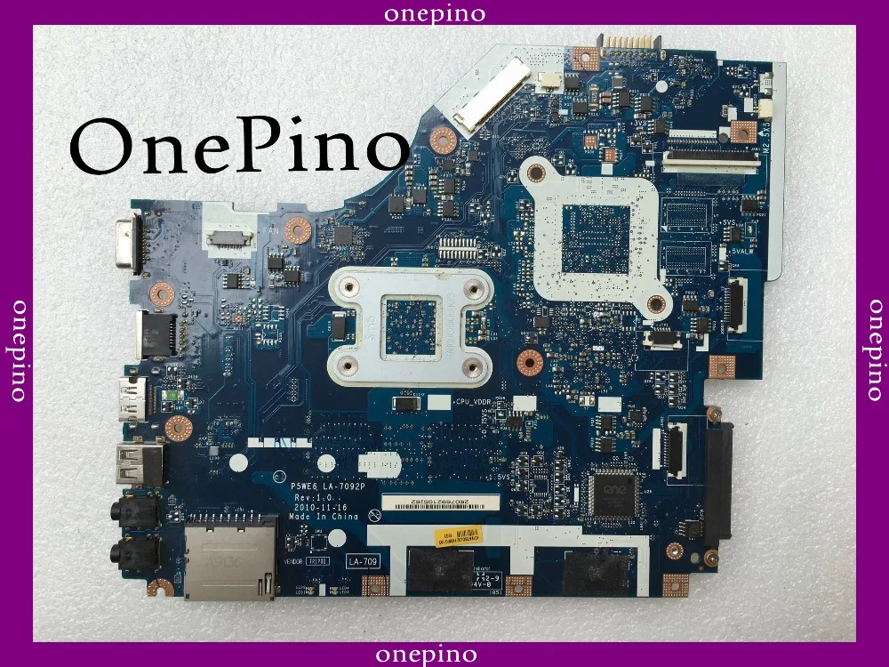 LA-7092P apto para acer aspire 5253 placa base de computadora portátil P5WE6 LA-7092P prueba trabajo LA-7092P apto para acer aspire 5253 placa base de computadora portátil P5WE6 LA-7092P prueba trabajo