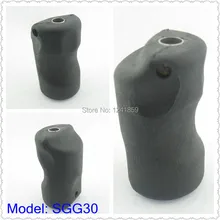 5 шт 30 мм пластиковые стальные татуировки ручка черная Татуировка трубка с задней стволовой поставка SGG30-5