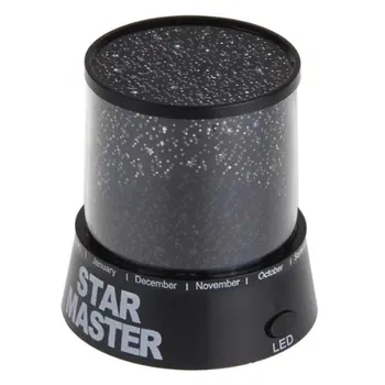 

Sky Star 4 LED Colorful Night Light Projector Lamp Gift