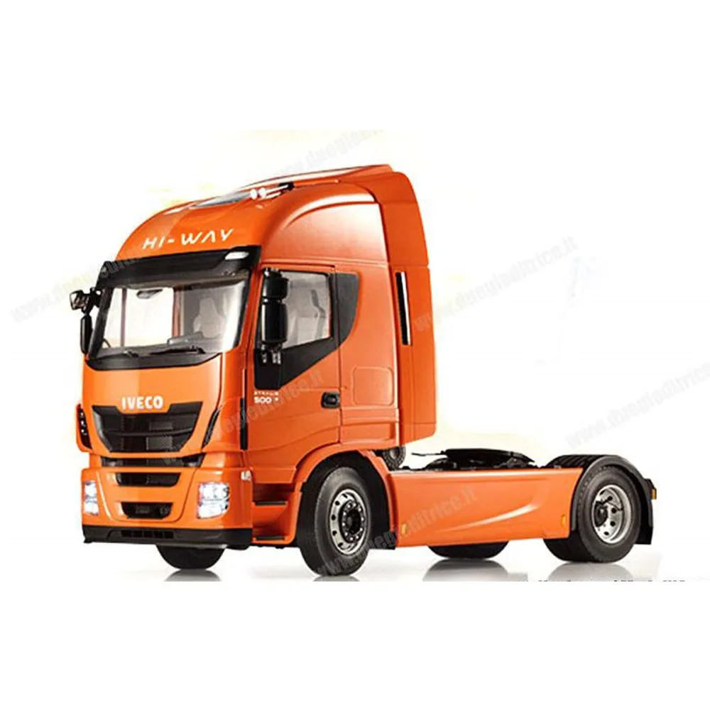 Редкие 1:12 весы Iveco Stralis Hi Way Тяжелый Грузовик Трейлер модели автомобилей игрушки