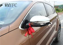 Car Styling For KIA Sportage QL 2016 2017 ABS Chrome Reversing mirror Cover Decoration Accessories